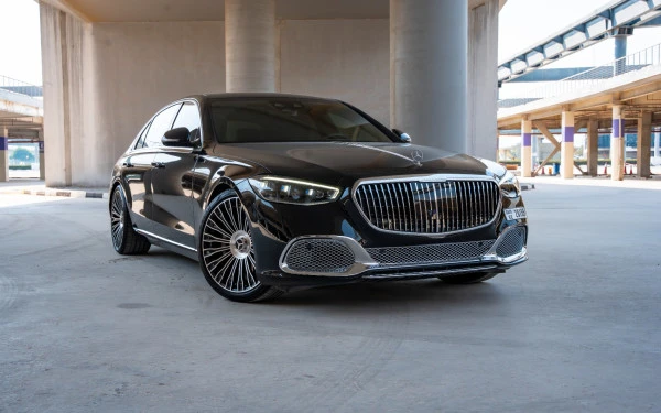 Black Mercedes S450 Maybach Kit, 2023 Photo 7