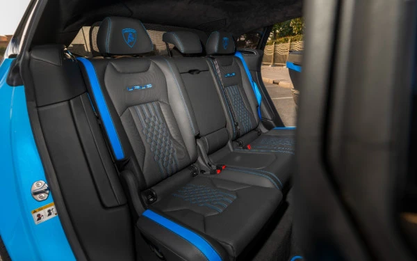 Blue Lamborghini Urus, 2023 Photo 25