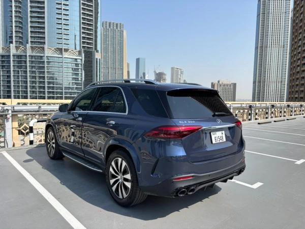 Blue Mercedes GLE 350, 2024 Photo 7