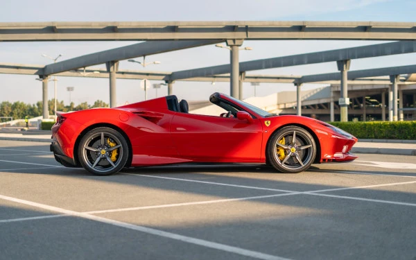 Red Ferrari F8 Tributo Spider, 2023 Photo 2