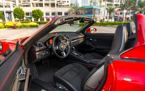 Red Porsche Boxster GTS 718, 2024 Photo 6